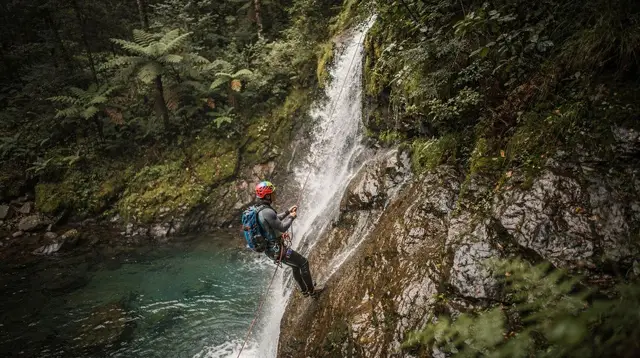 Canyoning rafting