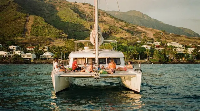 Saint-Gilles catamaran and sunset cruises